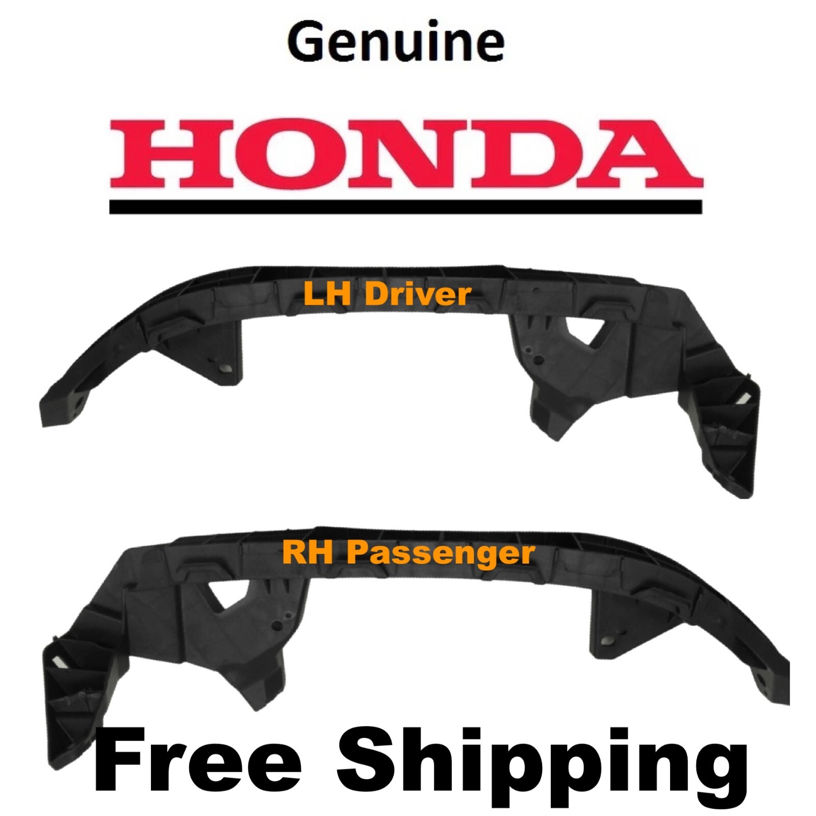 2013-2017 Honda Accord  Bumper Bracket Headlight LH + RH Side Front Sedan 4DR