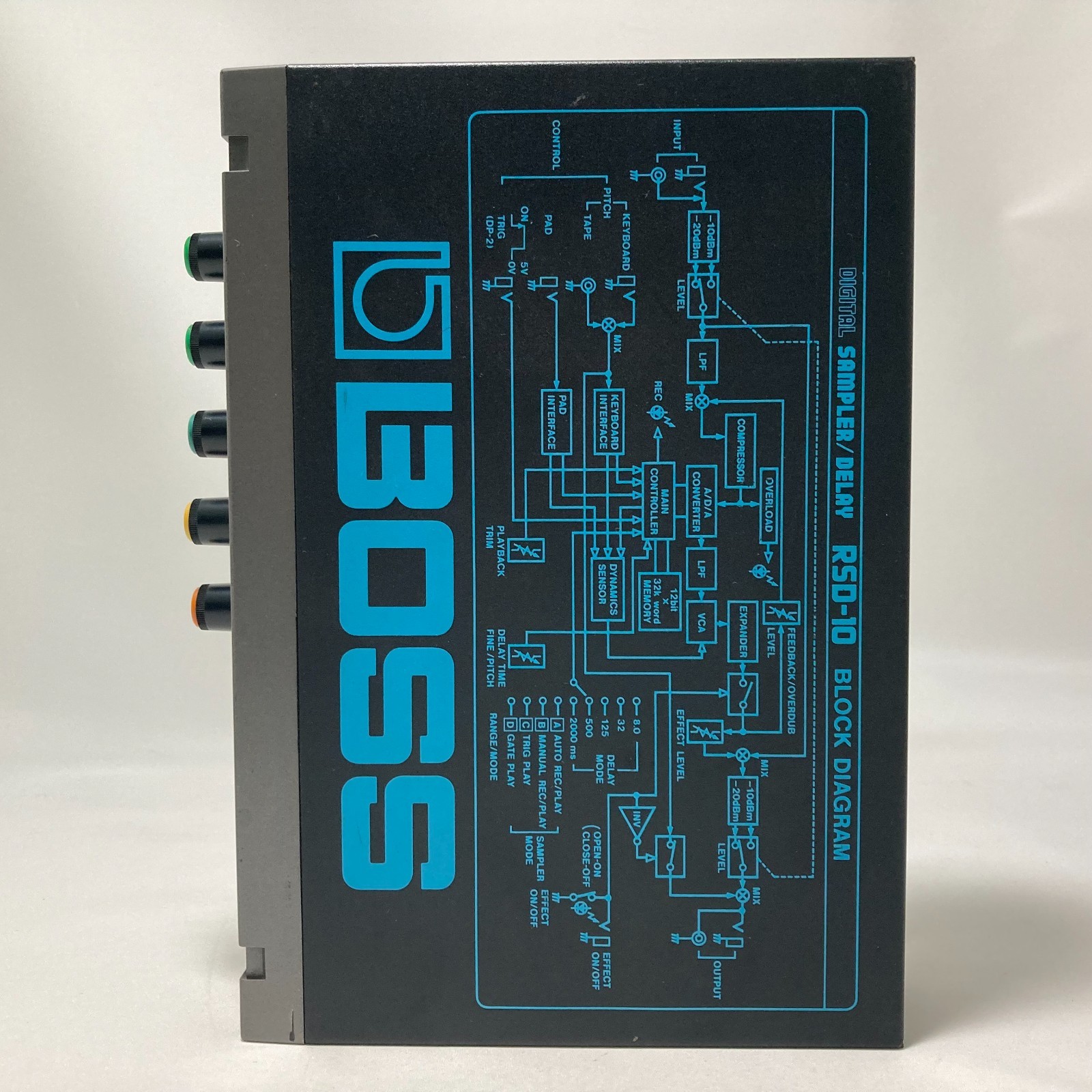 Boss RSD-10 Digital Sampler Delay Half Rack Vintage Effect