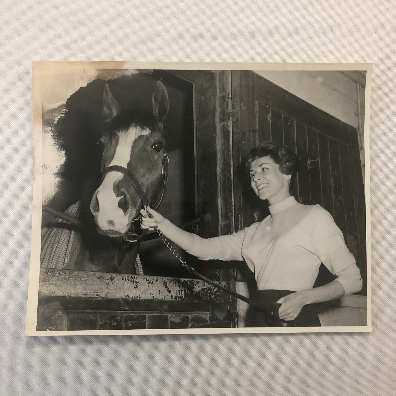 Vintage Horse Racing Photo Photograph TUROFSKY