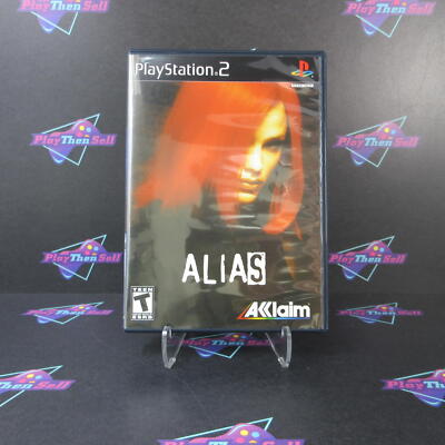 Alias PS2 PlayStation 2 + Reg Card - Complete CIB
