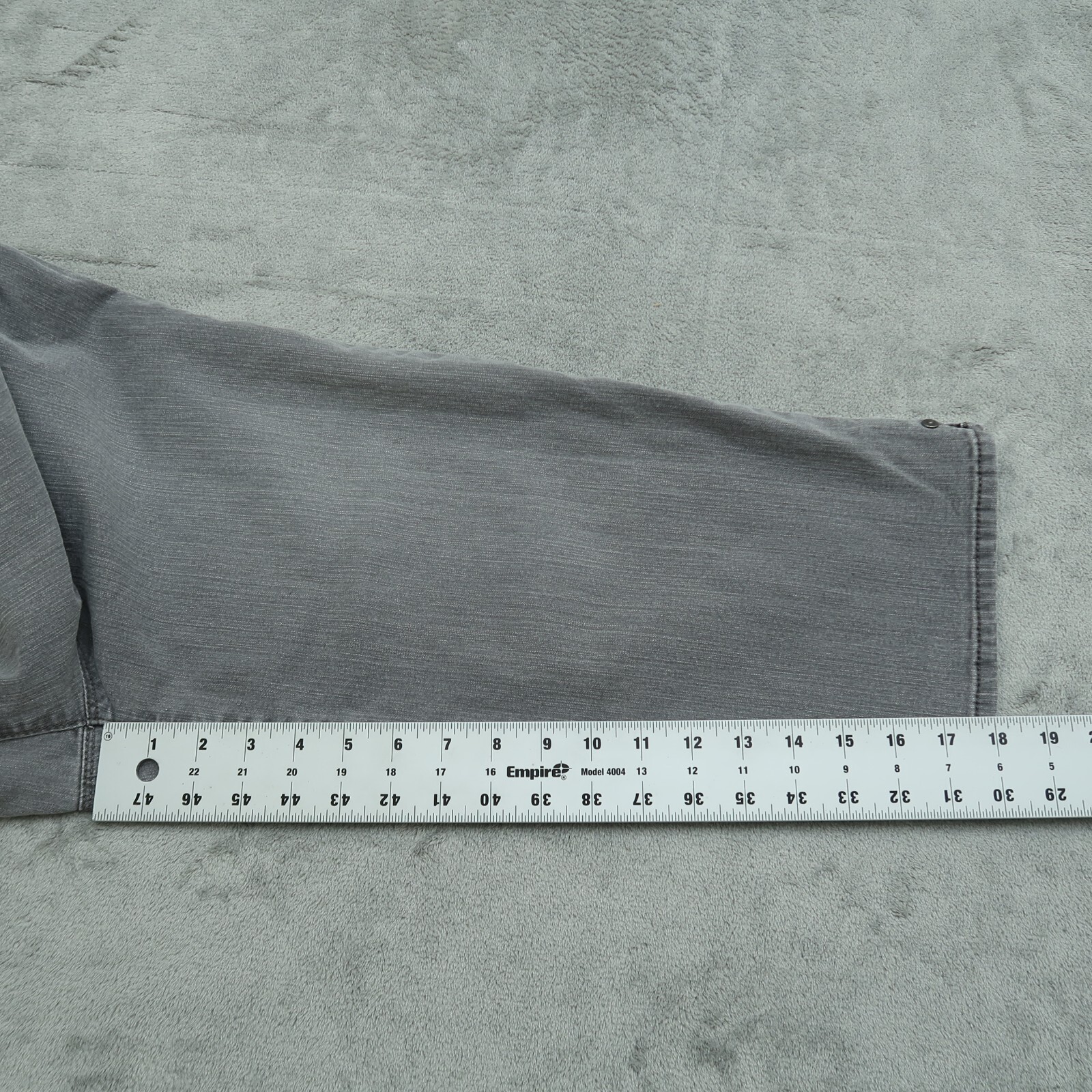 Gloria Vanderbilt Jeans Women's 10/31x18 Mid-Rise Willow Capri Denim Gray