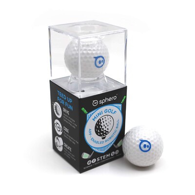 Sphero Mini Golf: App-Enabled Programmable Robot Ball - STEM - NEW