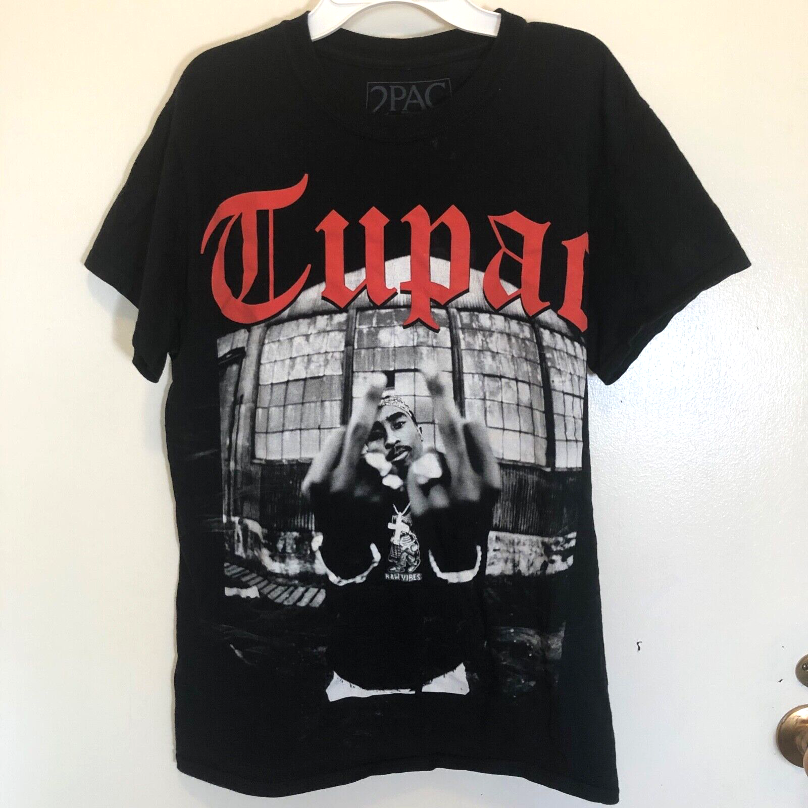 2PAC Tupac Shakur Mike Miller Photo Rap Tee Shirt Large | eBay