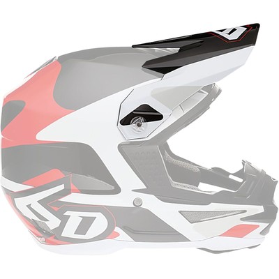 6D Helmets ATR-1 Visor - Apex - Red 72-3730
