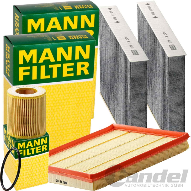 Mann Filter Inspektionspaket Passend FÃ¼R Bmw X3 F25 Xdrive 35i X4 F26 M40i