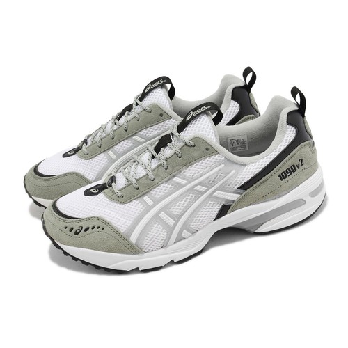 

Asics GEL-1090 V2 Белый Средне-серый Оливковый Мужчины Унисекс Повседневный образ жизни 1203A224-104, Gel-1090 V2