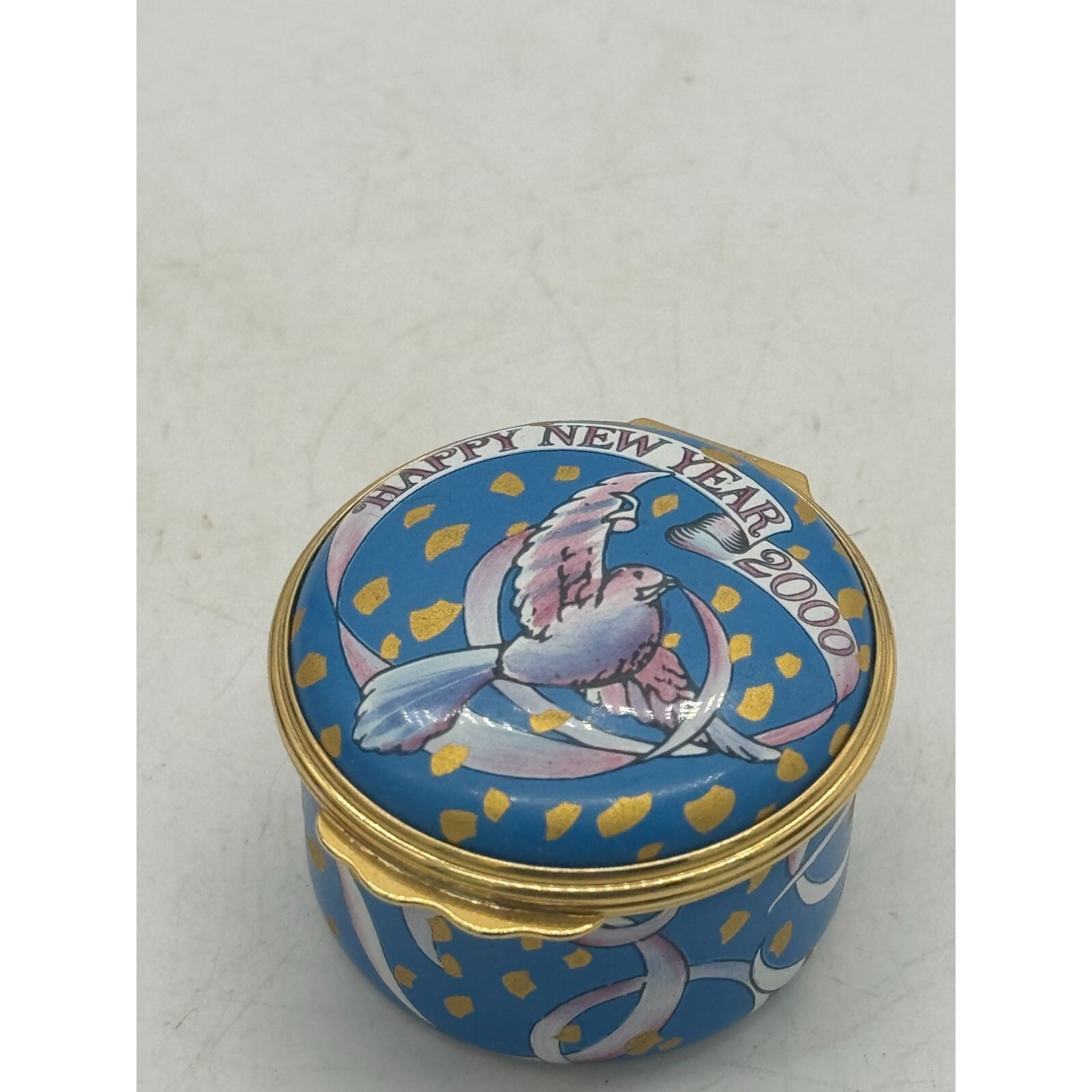 Tiffany & Co Halcyon Days Happy New Year 2000 Trinket Pill Tiffany & Co Halcyon Days Happy New Year 2000 Trinket Pill