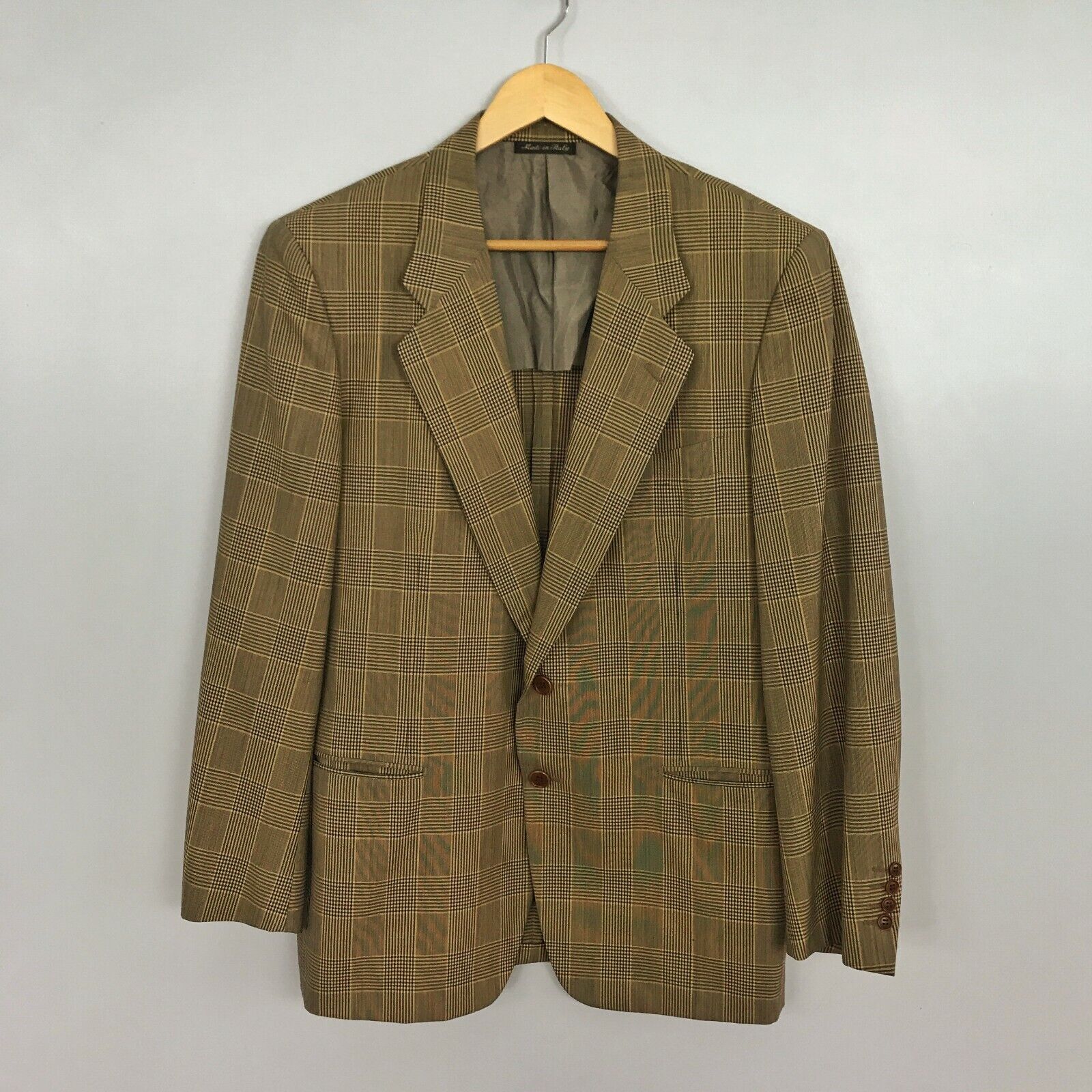 Vintage PAL ZILERI X Ing Loro Piana 3-Button Glen Check Vintage PAL ZILERI X Ing Loro Piana 3-Button Glen Check