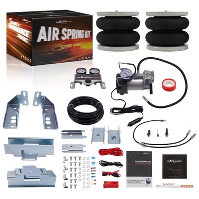 Rear Air Spring Bag Dual Gauge Kit for Mercedes-Benz Sprinter 2006-2020 RWD FWD