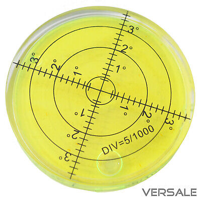 Dosenlibelle Wasserwaage Ø 65 x 11mm Libelle Präzisions Waage Durchmesser