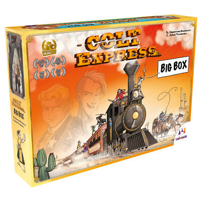 Colt Express Big Box | Contains Base Board Game & Two Expansions in One Box!