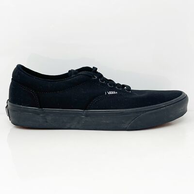 Vans Mens Off The Wall 751505 Черная повседневная обувь Кроссовки Размер 9