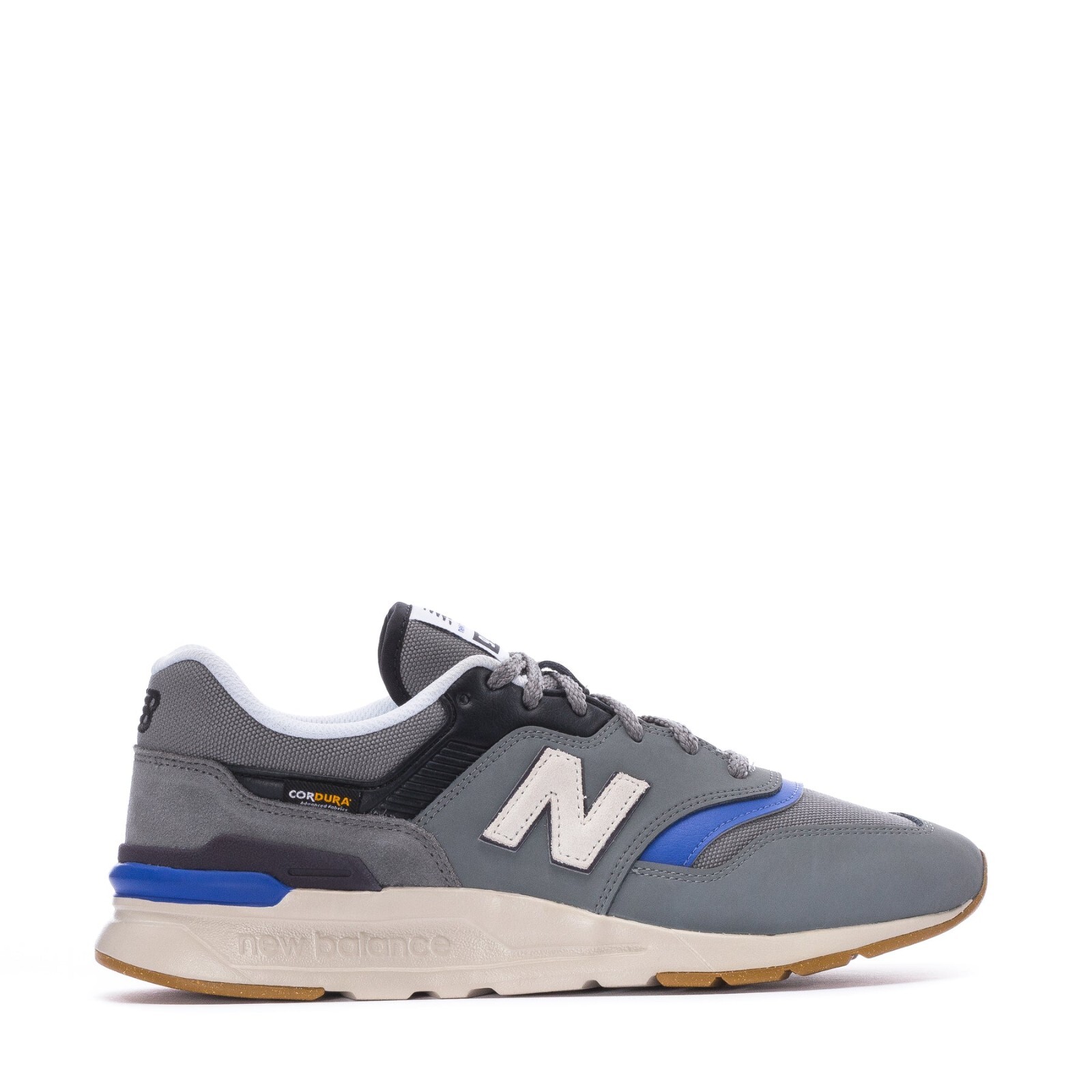 New Balance Men's 997 CM997HLR Harbor Grey/Marine Blue Shoes