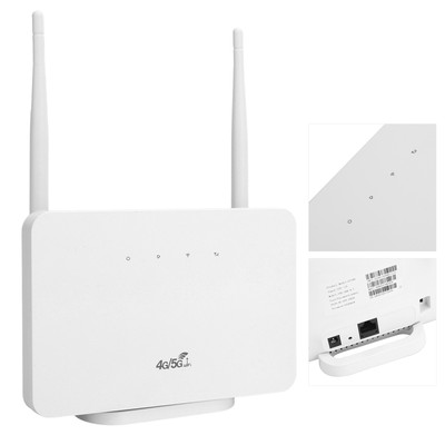 4G Wifi Router Mobile Portable Wireless WAN+LAN Support SIM Card Fr WINS EU Plug
