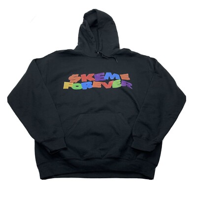 Skeme Forever Hoodie Colorful Black Medium