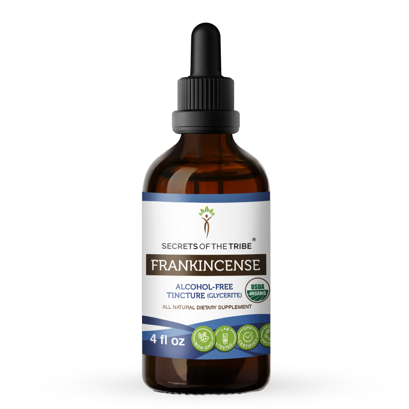Secrets Of The Tribe Frankincense Tincture Alcohol-FREE