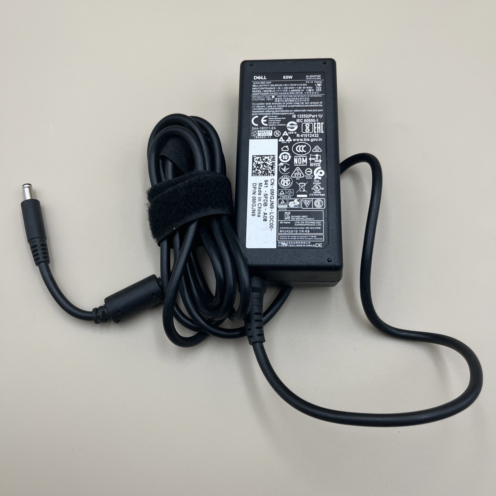 DELL LA65NS2-01 19.5V 3.34A 65W AC Power Adapter Charger
