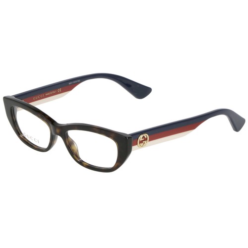 メガネ GUCCI Gucci - GG0277O-005 - black-multicolor-transparent Gucci / GG0277O / BLACK-MULTICOLOR-TRANSPARENT / NYLON