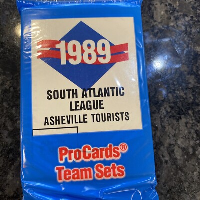 1989 Asheville Tourists ProCards Minor League SEALED Team Set