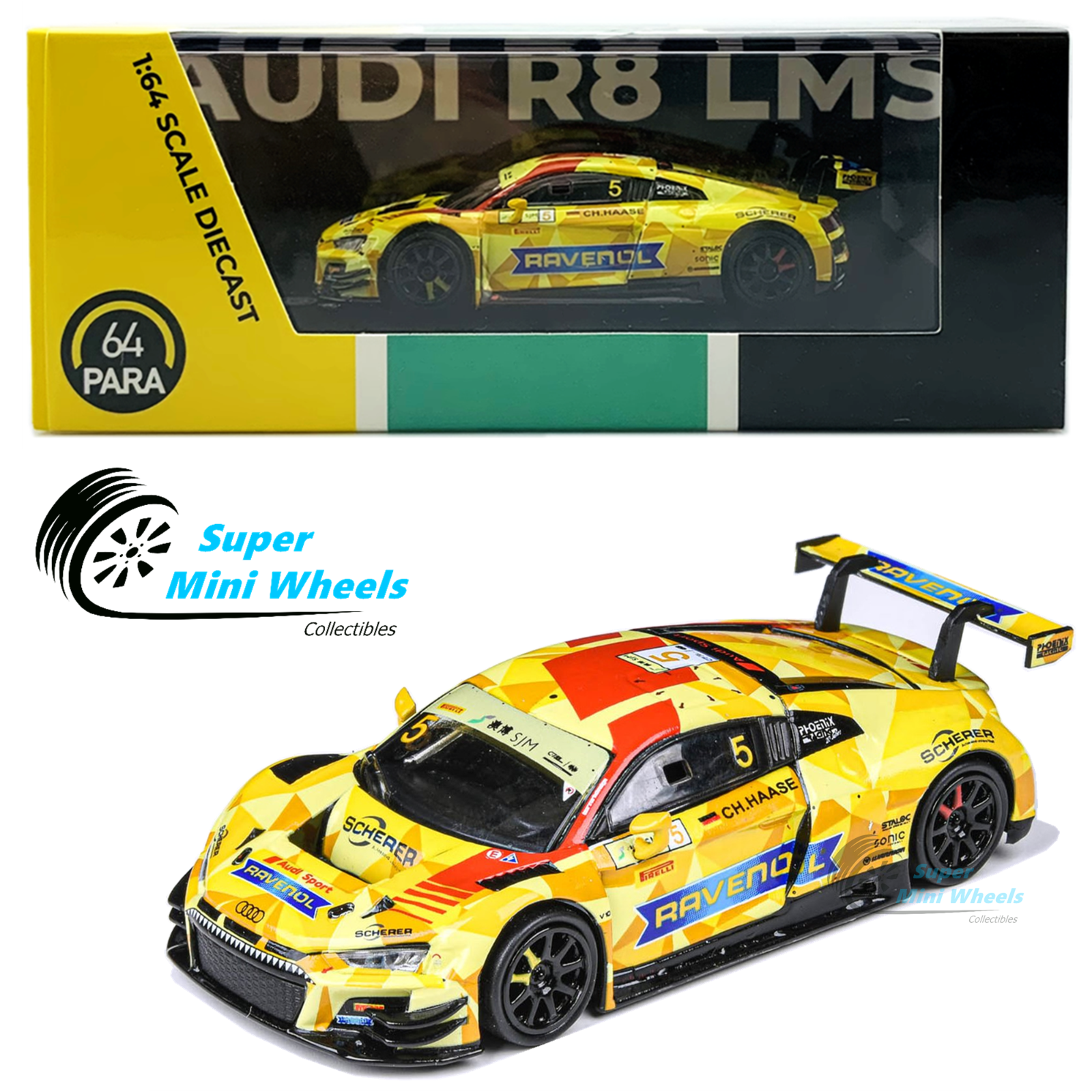 PARA 64 1/64 アウディ R8 LMS オーストラリア オンリーファン Audi R8 LMS Evo II 2024 GTWC Australia Only Fans Car No. 181