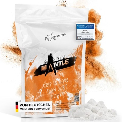 Mantle - Profi Kletterkreide Crushed Powder Chalk zum Bouldern Klettern Fitness