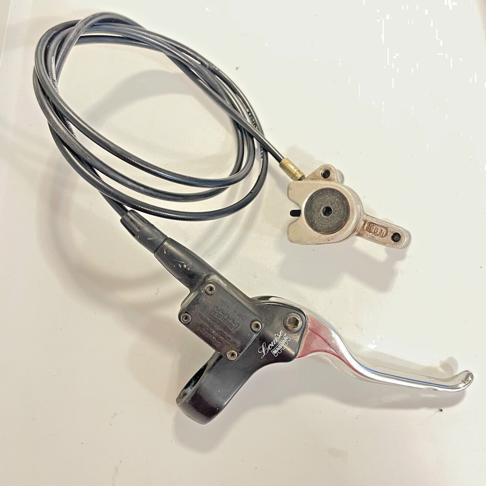 送料無料 お Brake Disc Hydraulic Rear Louise Magura Set Caliper + Lever パーツ