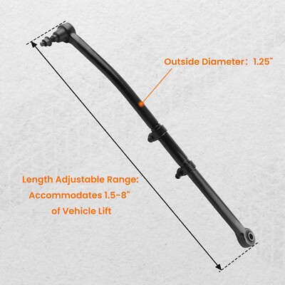 Adjustable Front Track Bar 1.5-8