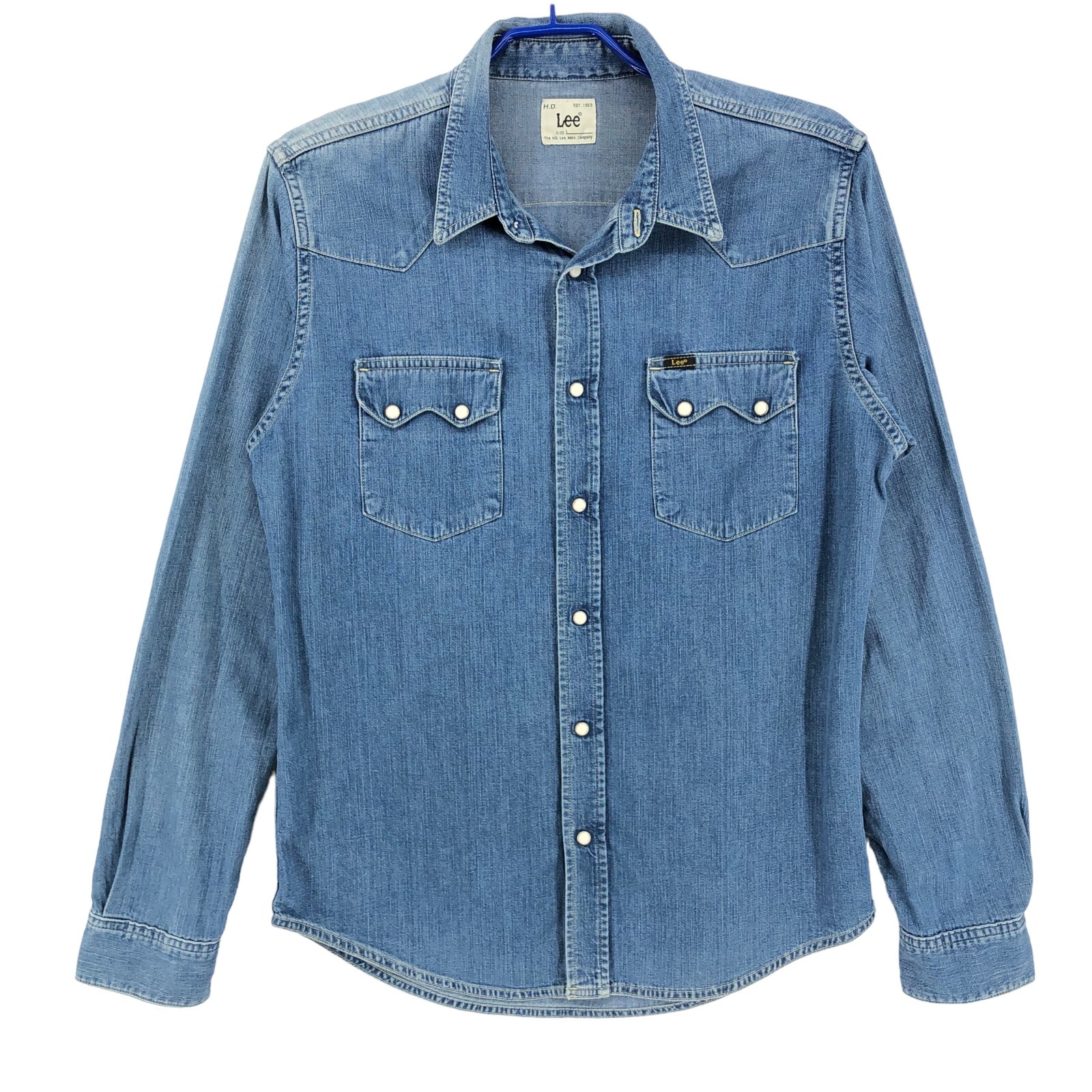 LEE Men Denim Saw Long Sleeve Casual Shirt Size L | eBay LEE Men Denim Saw Long Sleeve Casual Shirt Size L | eBay