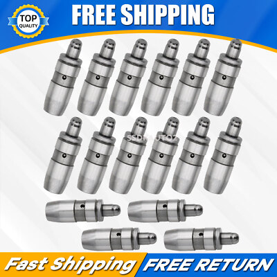  16 Pcs Lifters for Dodge 2002~2007 RAM 1500 3.7/4.7L Lash Adjusters 53021077