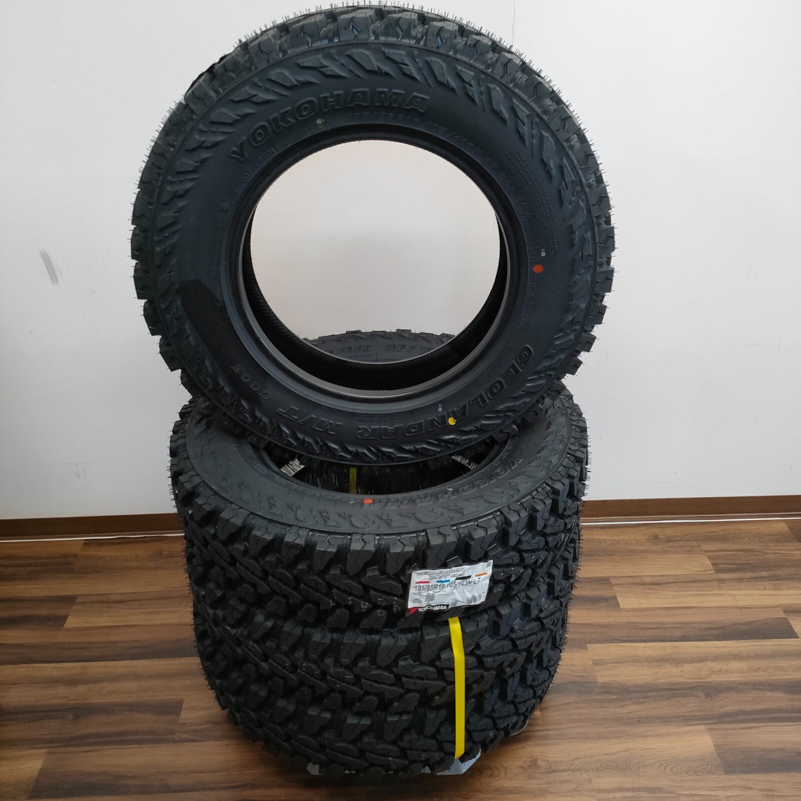Yokohama Geolander M/T G003 185/85R16 x4 Tires Mud Suv Tire Yokohama Geolander M/T G003 185/85R16 x4 Tires Mud Suv Tire