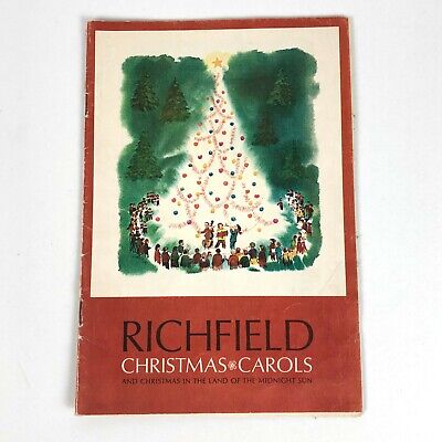 Richfield Christmas Carols Vintage Songbook 