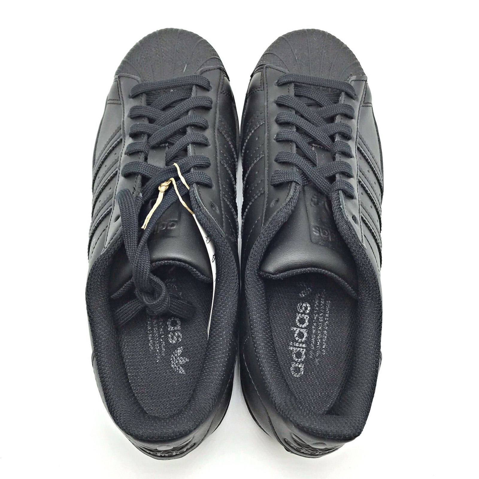 ADIDAS Originals Superstar All Black EG4957 Men's sz 8-13 | eBay