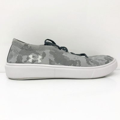 

Under Armour Boys Kickit2 3000376-100 Серые повседневные кроссовки, размер 3 года, Серый, Kickit2