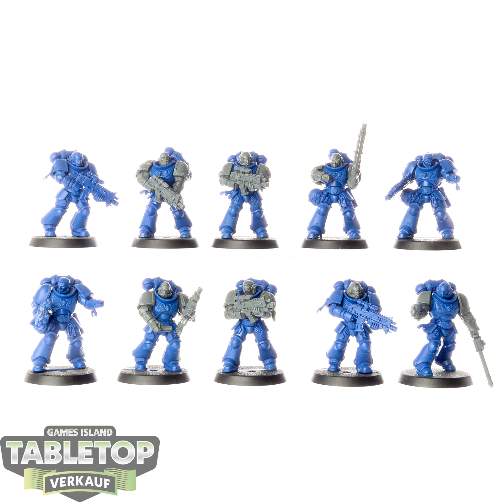 Blood Angels - 10 x Intercessors - teilweise bemalt