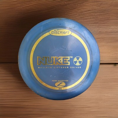 DISCRAFT Z LINE NUKE DISC GOLF MAX DISTANCE DRIVER PDGA APPROVED