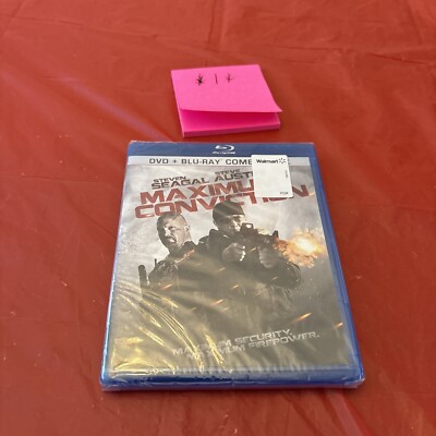 Maximum Conviction (Blu-Ray/DVD 2012) Steven Seagal Steve Austin NEW. READ!!!