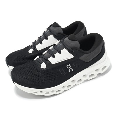 On Running Cloudstratus 3 ON Black Frost Men Road Running Shoes 3MD30111197