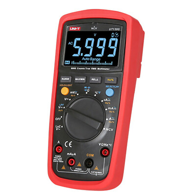 UNI-T UT139S True RMS Digital Multimeter AC/DC Voltmeter Ammeter LoZ/LPF Tester