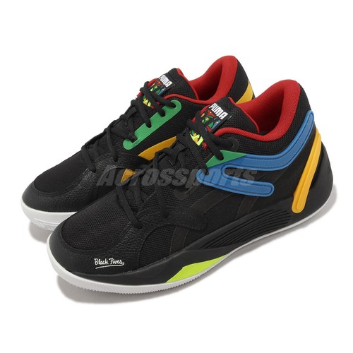 

Мужские баскетбольные мячи Puma Black Fives x TRC Blaze Court Black Saffron унисекс 376637-01, Черный, Trc Blaze Court Black Fives