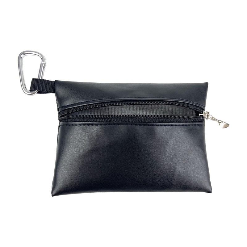 Tee Storage Pouch Clip Club Tees Bag Marker Leather Pocket Supplies
