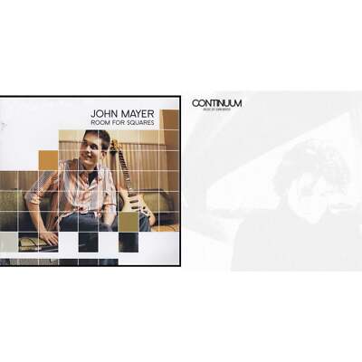 John Mayer - Room For Squares & Continuum (180G) [New LP Vinyl Bundle]