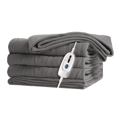 McJaw Electric Heated Blanket 50''x 60'' Throw Size, 4 Heating Levels and 3-Hou