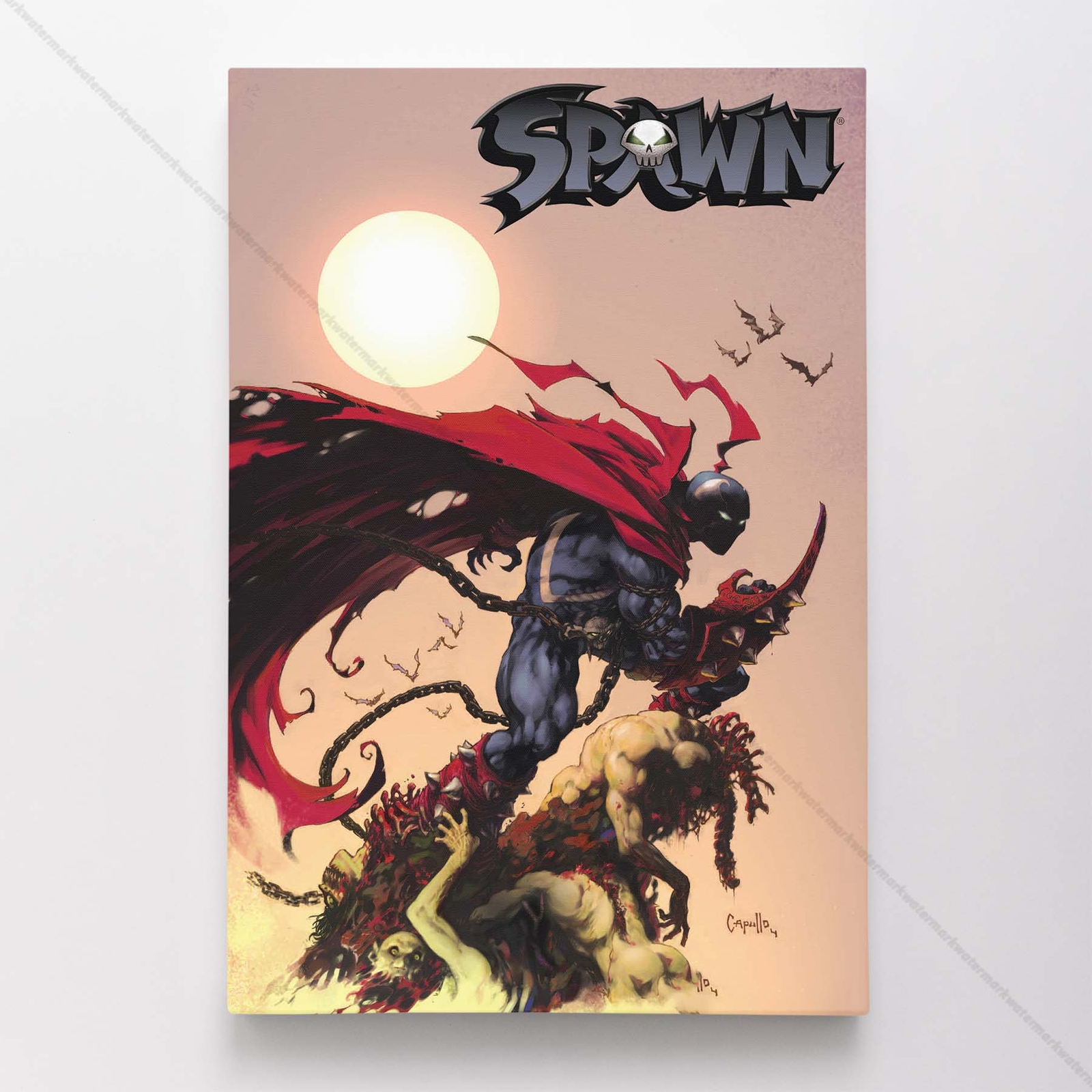 Spawn 140 Poster Canvas Comic Book Cover Art Print #A