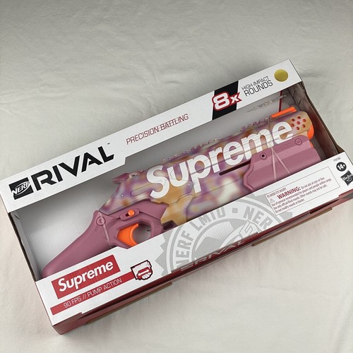 トイガン Supreme Nerf Rival Takedown Blaster PINK 100% Authentic Supreme Nerf Rival Takedown Blaster Pink 8x