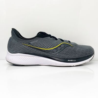 Saucony Mens Guide 14 S20654-45 Серые кроссовки для бега, размер 10, Серый, Guide 14