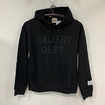 Athletic Gallery Dept Hoodie Black Soft Size M