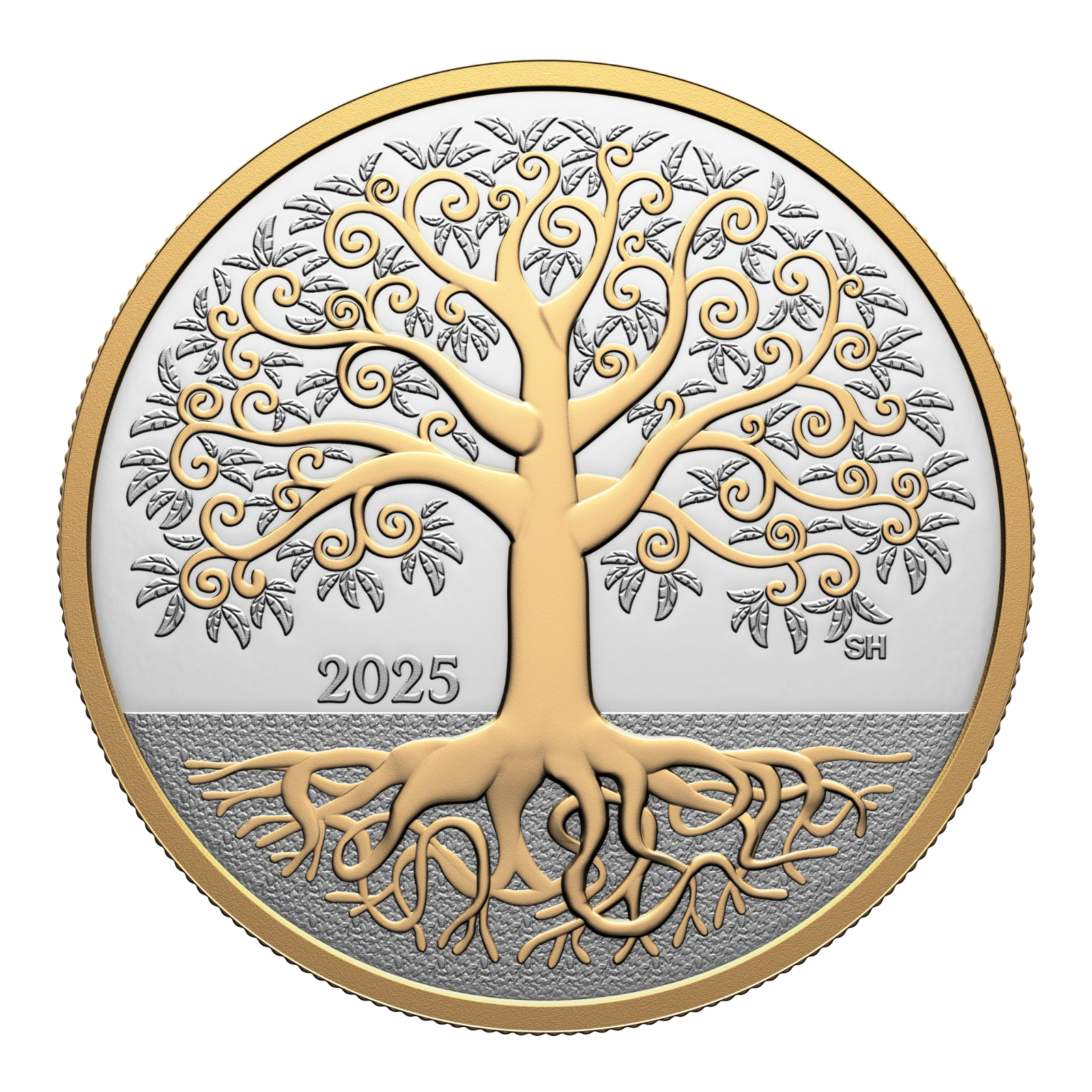 2025 $10 Fine Silver Coin銀貨ロイヤルカナディアンミント 2025 Canada $10 Tree of Life Fine Silver Coin | eBay