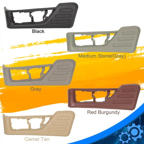 Для 2008-2010 Ford F250 F350 Отделка панели переднего водительского сиденья Черная/Серая/Красная/коричневая