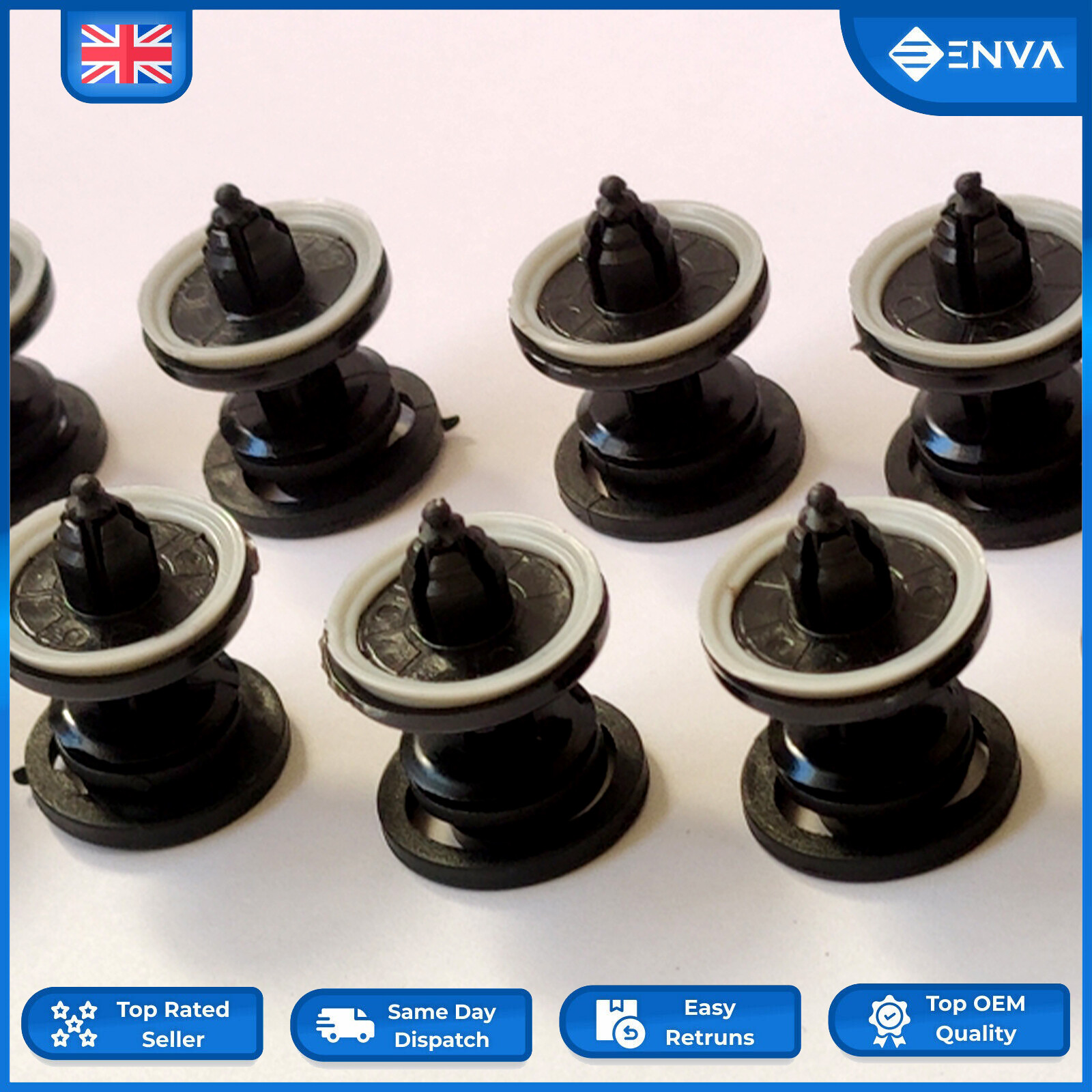 For VW Transporter T5 T6 50X Door Clips Panel Card Trim Interior 7L6868243