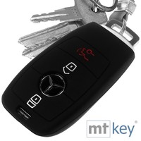 Auto Schlüssel Hülle SCHWARZ für Mercedes W247 ...